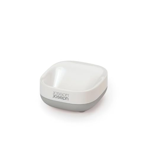 Picture of JOSEPH JOSEPH 70511 Joseph Joseph 70511 Slim Compact Soap Dish with Drain, Gray, 7.1 x 3.6 x 8.4 cm (EA)
