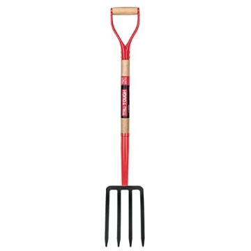 Picture of Truper Tools BJ-4E Truper 30293 Spading Fork – 4 Tines, 30 Inch Wood & Steel D-Handle (EA)