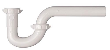 Picture of THE KEENEY MANUFACTURING COMPANY 2TTPRW50A Plumb Pak P Trap 1-1/4" Plastic White Polybag (EA)