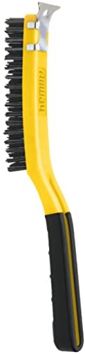 Picture of ALLWAY TOOLS INC SB319 ALLWAY SB319 Soft-Grip Carbon Steel Wire Brush with Scraper (EA)