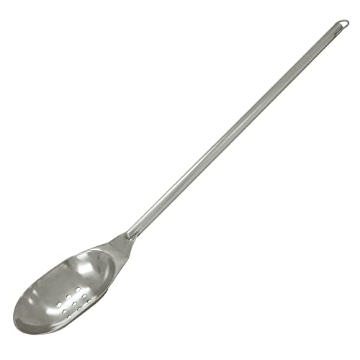 Picture of Bayou Classic 1079 Bayou Classic 40-in Stainless Bayou Spoon Perfect For Crawfish Boils and Large Batch Outdoor Cooking Features 40-in Handle and a 9-in x 6.5-in Stainless Bowl (EA)