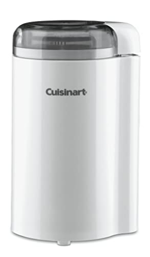 Picture of Cuisinart DCG-20N Cuisinart Coffee Grinder, One Touch Control Coffee Bean Grinder with Stainless Steel Bowl and Blades, 2.5 oz/70g Capacity Enough for 12 Cups, On/Off Switch with Safety Interlock, DCG-20N, White (EA)