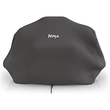 Picture of Ninja Star Games XSKCOVER Ninja XSKCOVER Premium Outdoor Cover, Compatible Woodfire Grills (OG700 Series), Water-Resistant, Anti-Fade Fabric, Lightweight, Black, 19'' x 24'' x 13' (EA)
