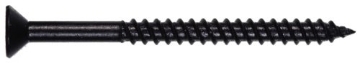 Picture of HILLMAN 39242 The Hillman Group 39242 8 x 2-Inch Flat Head Phillips Twin Thread Cabinet Screw, 100-Pack , Black (EA)