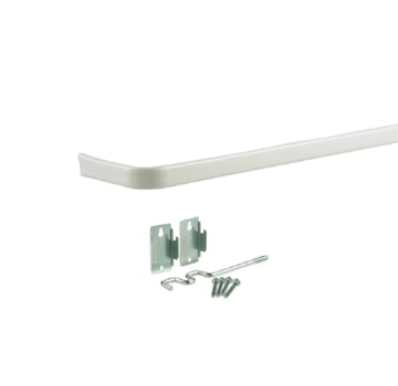 Picture of Kenney Manufacturing Company KN522 Kenney Enamel White Curtain Rod 48 in. L x 86 in. L (EA)