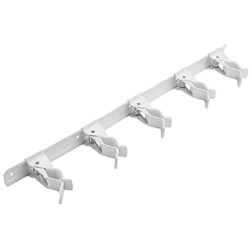 Picture of National/Spectrum Brands N112-078 National Hardware N112-078 V8519 Tool Storage Clip in White finish (PK-6-EA)