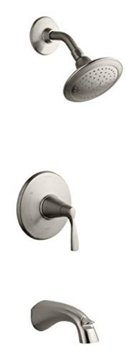 Picture of Kohler R37028-4G-BN R37028-4G-BN Mistos Bath/Shower Faucet, Single Lever with Showerhead, Brushed Nickel - Quantity 1 (EA)