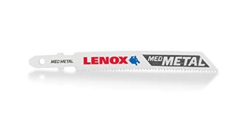 Picture of Lenox Tools 1991598 LENOX TOOLS 1991598 T-Shank Power Arc Medium Metal Cutting Jig Saw Blade, 3 5/8" x 3/8" 18 TPI, 3 Pack (EA)