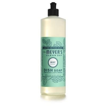 Picture of Mrs Meyers 70349 Liquid Dish Soap, Mint, 16-oz. (PK-6-EA)