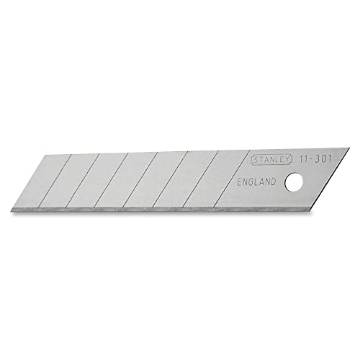 Picture of STANLEY Engineered Fastening 11-301 Snap-off Utility Blade, 18mm W, PK3 (EA)