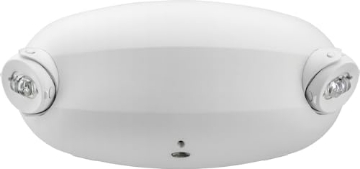 Picture of Lithonia Lighting 264E6T Lithonia Lighting Quantum Emergency Light, Contemporary Commercial LED Emergency Lights with 2 Aimable Lamp Heads, Ceiling or Wall Mount, White Thermoplastic, 120/277V Dual Voltage (ELM2L M12) (EA)