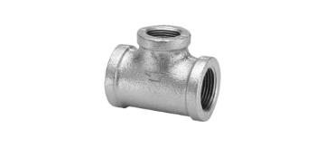 Picture of ANVIL INTERNATIONAL 8700123154 Anvil 8700123154 Malleable Iron Pipe Fitting, Reducing Tee, 1-1/4" x 1-1/4" x 1" NPT Female, Galvanized Finish (EA)