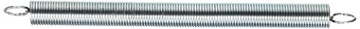 Picture of Prime SP 9674 Prime-Line SP 9674 Extension Spring, Spring Steel Construction, Nickel-Plated Finish, 0.062 GA x 5/8 In. x 8-1/2 In., Closed Single Loop (Single Pack) (EA)