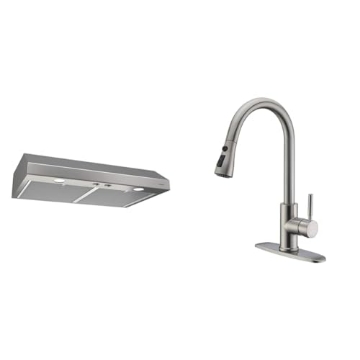 Picture of BROAN-NUTONE BCSD136BC Broan-NuTone Glacier 36-inch Under-Cabinet 4-Way Convertible Range Hood with 2-Speed Exhaust Fan and Light, Bisque (EA)