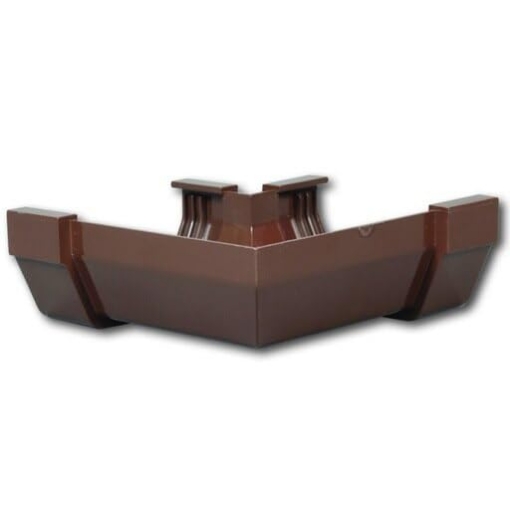 Picture of AMERIMAX T1503 Amerimax 6.75 in. H x 5 in. W x 6.75 in. L Brown Vinyl Gutter Corner - Case of: 10;1010 (PK-10-EA)