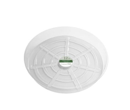 Picture of CRESCENT GARDEN BVH120S00C Crescent Too PLANT SAUCER PLASTIC 12" (PK-25-EA)