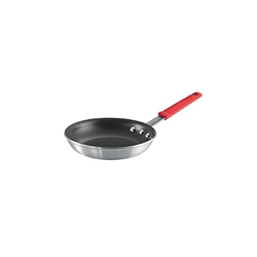 Picture of TRAMONTINA USA INC 80114/582 Tramontina Professional 8-Inch Non Stick Small Frying Pan, Heavy-Gauge Aluminum Skillet with Reinforced Nonstick Coating, Red Handle, Dishwasher and Oven Safe (EA)