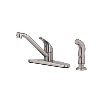 Picture of OakBrook 67210-2504 Oakbrook Essentials Kitchen Faucet Brushed Nickel One Handle (EA)