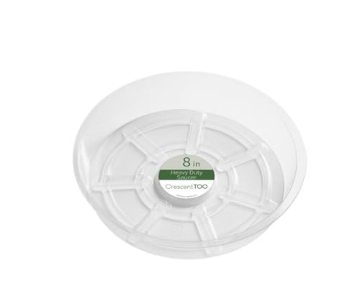 Picture of CRESCENT GARDEN BVH080S00C Plant Saucer Plastic 8" (PK-25-EA)