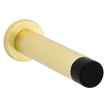 Picture of National/Spectrum Brands N830-523 National Hardware N830-523 Cooper Door Stop, 3", Brushed Gold with Matte Black Tip (EA)