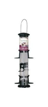 Picture of Audubon NATUBE12 Woodlink Inch NATUBE12 Audubon Plastic 6 Port Seed Tube Feeder, Green, 15-I, Beige (EA)