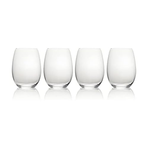 Picture of MIKASA 5193458 Mikasa Julie Stemless Wine Glass (Set of 4), 19.75 oz, Clear (EA)