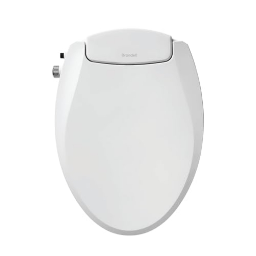 Picture of BRONDELL INC S101-EW Brondell Bidet Toilet Seat Non-Electric Swash Ecoseat, Fits Elongated Toilets, White - Dual Nozzle System, Ambient Water Temperature - Bidet with Easy Installation (EA)