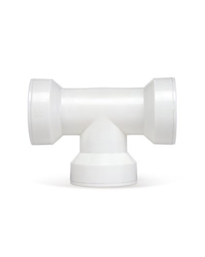 Picture of THE KEENEY MANUFACTURING COMPANY 48QLK Keeney 48QLK 3 Way Coupling Tee 3, White (EA)