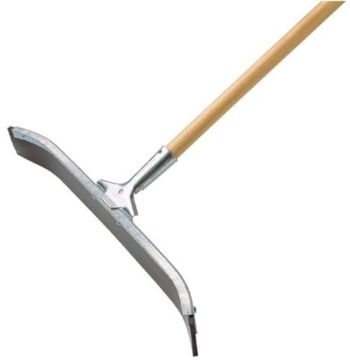 Picture of Ettore Products Company 54455 Ettore Curved Industrial Duty Steel Floor Squeegee with Handle, 24-Inch (EA)