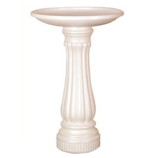 Picture of UNION 61010 Union Products White Plastic 25 in. Bird Bath (PK-6-EA)