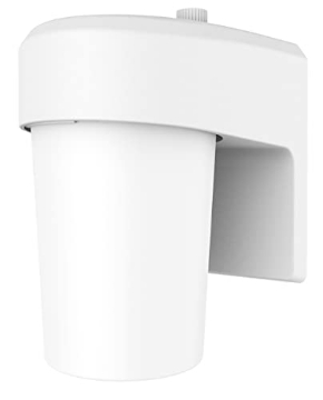 Picture of HALO FE08A40FDW HALO FE 1-Light White LED Outdoor Lantern Sconce with Dusk to Dawn (EA)