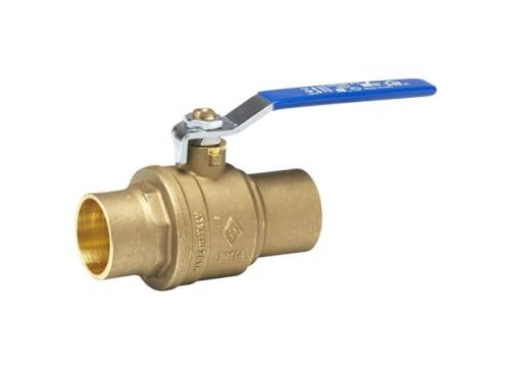 Picture of HOMEWERKS 116-4-114 Mueller/B & K Brass Full Port Packing Gland Ball Valve (EA)