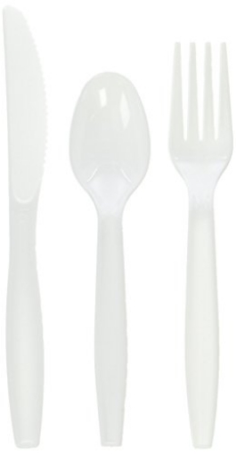 Picture of Diamondhead Usa, Inc. 41426 33116 Diamond Forster Plastic Cutlery Combination Pack 16 Ea Heavy Duty 48 / Bag (PK-12-EA)