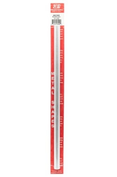 Picture of K&S 8290 K&S Precision Metals Round Aluminum Tube 8290 - 1/2" OD x 0.029" Wall x 12" Long - DIY Crafts, Model Building, Home Projects, Made in USA - 1 Tube (EA)