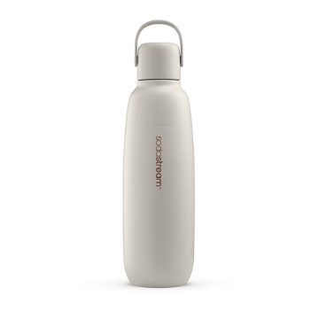 Picture of SODA STREAM USA 1062400010 sodastream Fizz & Go Cool - All Metal Bottle (Sand) Carbonating Bottle Capacity, 0.9L (EA)