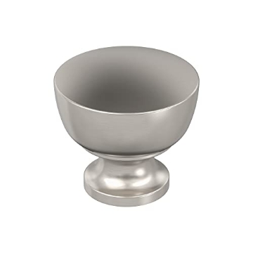 Picture of Amerock BP37022G10 Miseno MCKTRK1125 Savannah 1-1/4 Inch Conical Cabinet Knob - Brushed Satin Nickel (EA)