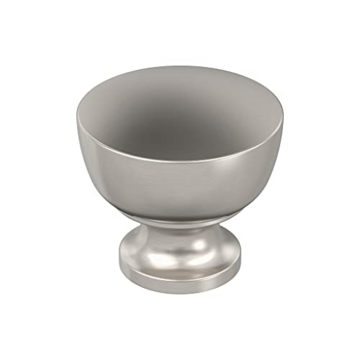 Picture of Amerock BP37022G10 Miseno MCKTRK1125 Savannah 1-1/4 Inch Conical Cabinet Knob - Brushed Satin Nickel (EA)