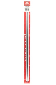 Picture of K&S 83035 K&S Precision Metals Round Aluminum Tube 83035 - 1/2" OD x 0.035" Wall x 12" Long - DIY Crafts, Model Building, Home Projects, Made in USA - 1 Tube (EA)