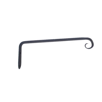 Picture of Living Accents 58006 Living Accents Black Wrought Iron 10 in. H Forged Straight Plant Hook 1 pk (EA)
