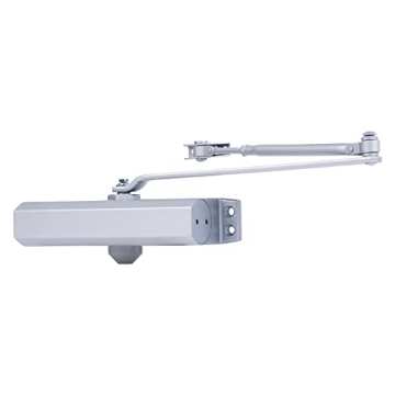 Picture of BRINKS BC4051 BRINKS Commercial - Medium Duty Residential Door Closer, Aluminum Finish - Size 3 with a 180-Degree Opening Range and Adjustable Closing Speed (EA)
