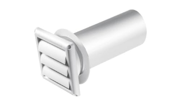 Picture of DEFLECTO SVHAW6/8 Lambro Deflect-O Wall Cap 6" White (EA)