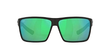 Picture of COSTA 06S901863901805 Costa Del Mar Mens Rincon Fishing and Watersports Rectangular Sunglasses, Matte Smoke Crystal/Grey Polarized-580P, 63 mm (EA)