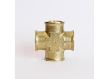 Picture of ACE TRADING - ZW 6JC120810701053 Homeplus+ 6jc120810701053 Pipe Cross, Brass (PK-5-EA)