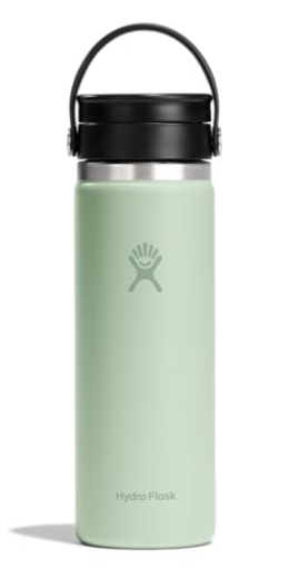 Picture of STEEL TECHNOLOGY LLC W20BCX338 Hydro Flask Flex Sip Coffee Tumbler – Insulated Stainless Steel, Non Spill, Leak Proof Travel Coffee Cup 20 Oz Aloe Green (EA)