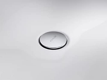 Picture of Kohler RH1274364-CP Kohler RH1274364-CP Clicker Drain with Overflow in Polished Chrome (EA)