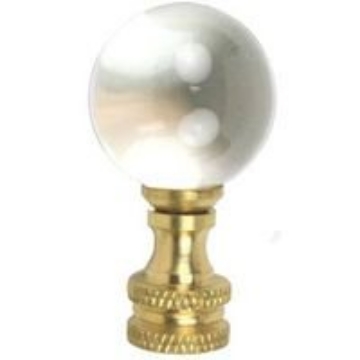 Picture of JANDORF SPECIALTY HARDWARE 60112 JANDORF SPECIALTY HARDWARE 60112 1-7/8" Glass Ball Finial (EA)