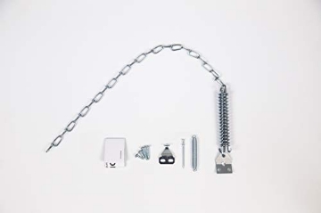 Picture of LARSON MANUFACTURING CO CH9010101 LARSON Certified Silver Storm Door Wind Chain Kit, Protects Storm Door Closer and Hinges from High Winds (EA)