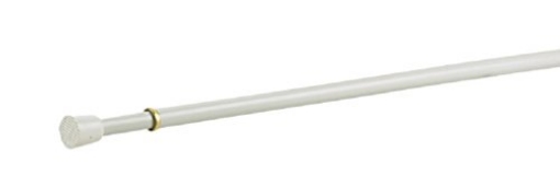 Picture of Kenney Manufacturing Company KN631/1NP Kenney Enamel White Tension Rod 28 in. L x 48 in. L (EA)