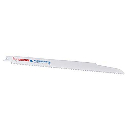 Picture of Lenox Tools 20585156R 12" X 3/4" X .050" Lenox Bi-Metal Reciprocating Saw Blade With 6 Teeth Per Inch [Set of 5] (EA)