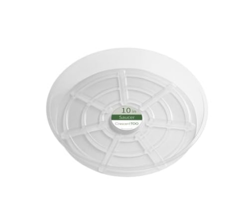 Picture of CRESCENT GARDEN BV100S00C Crescent Too Plant Saucer RND CLR 10" (PK-50-EA)
